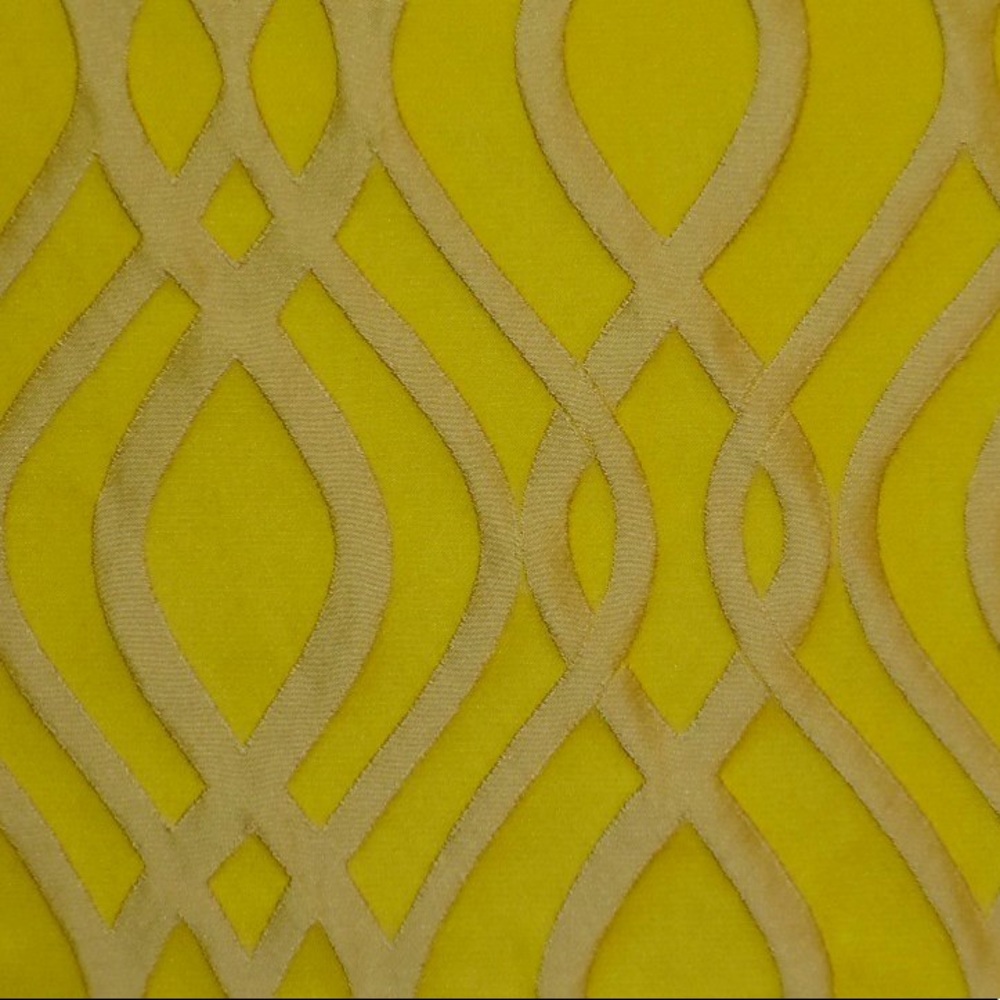 Intermingle Color Summer Green Geometric Fabric